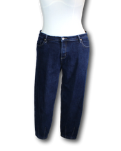 Load image into Gallery viewer, Madly Sweetly. Daisy Tulip Leg Jeans - Size 14
